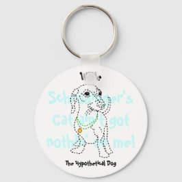 Willie the Hypothetical Hund Keychain Nyckelring