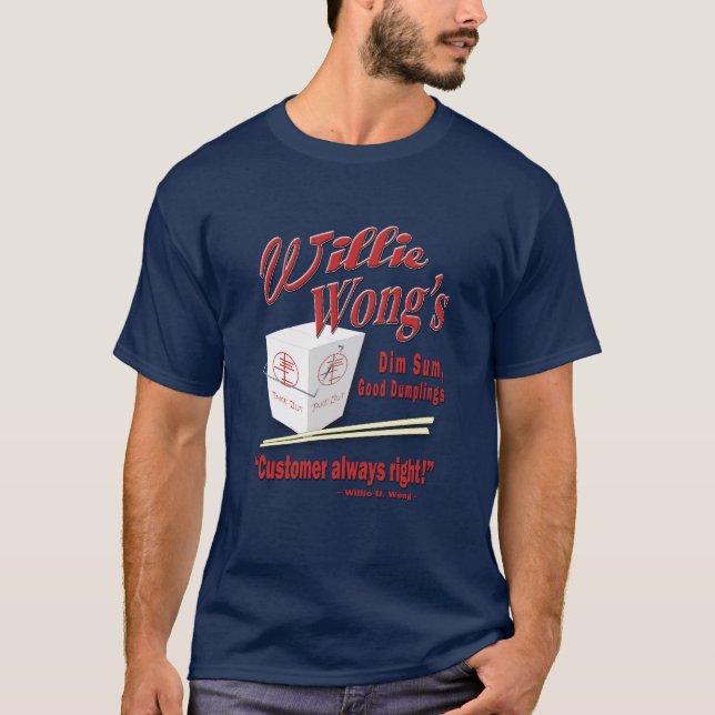 Willie Wongs take-utT-tröja Tröja (Framsida)