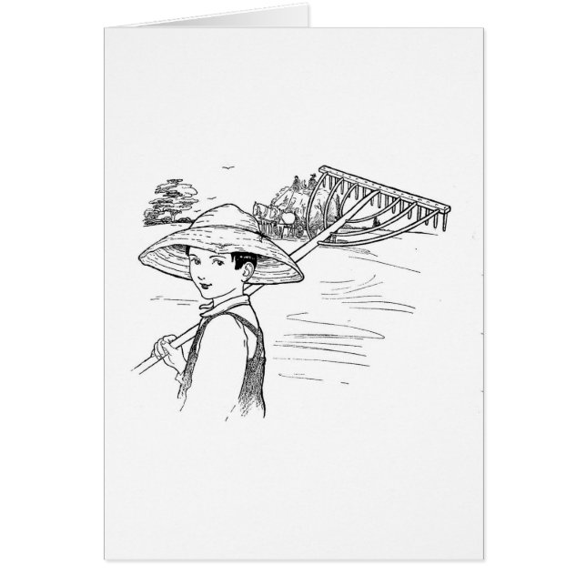 Willie's New Rake Hälsningskort (Framsidan)