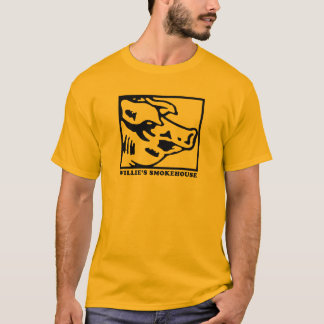 WILLIES ROKEHOUSE BLACK PIGG T SHIRT