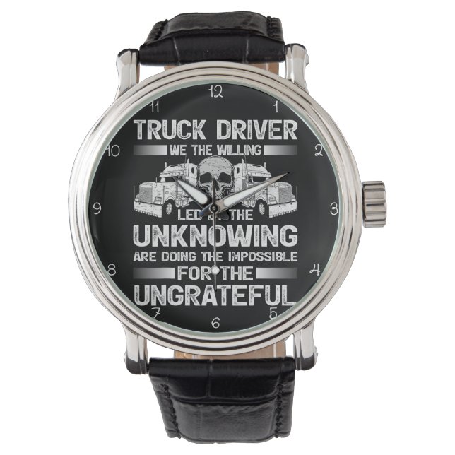 Willing Truck Driver: Impossible For Ungrateful Armbandsur (Framsida)