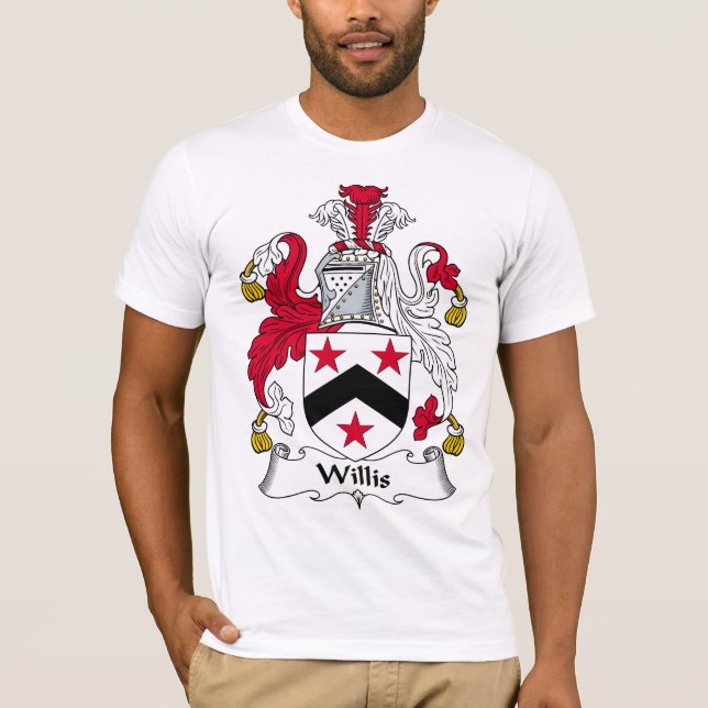 Willis familjvapensköld t-shirt (Framsida)