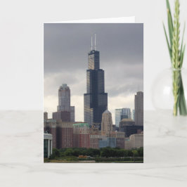 Willis Torn - Chicago, Illinois Greeting Card Kort
