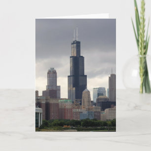 Willis Torn - Chicago, Illinois Greeting Card Kort