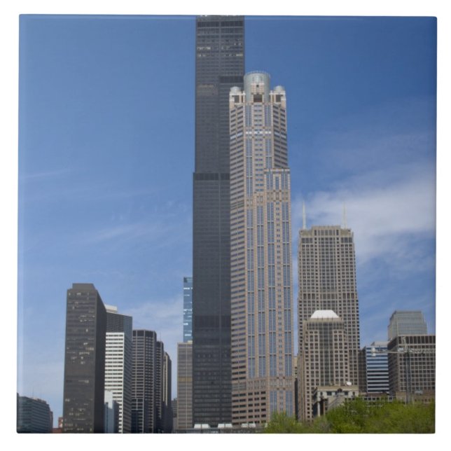 Willis Torn (tidigare Sears Torn) Kakelplatta (Framsidan)