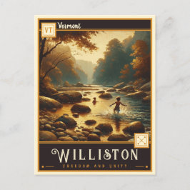 Williston, Vermont | Postkort för Vintage Vykort