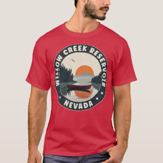 Willow Bäck Reservoir Nevada Sunset T Shirt