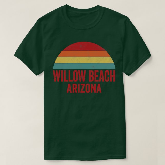 Willow Beach Arizona T Shirt (Design framsida)