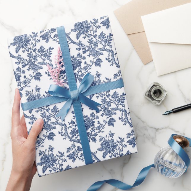 Willow Bloom Toile Presentpapper (Gifting)