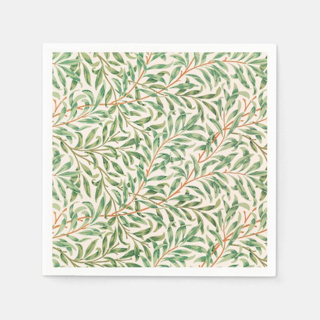 Willow Bough av William Morris Pappersservett (Framsidan)