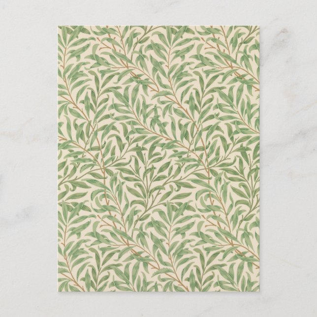 Willow Bough (av William Morris) Postcard Helg Vykort (Framsida)