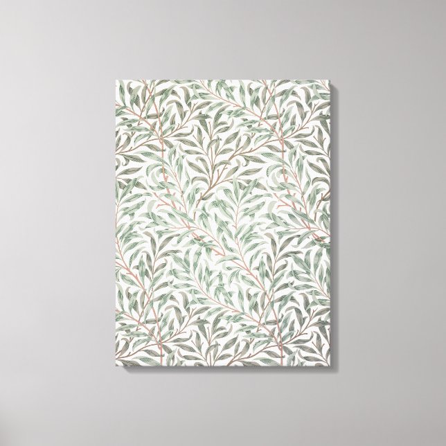 Willow Bough, tapet design, 1874 (tapet) Canvastryck (Framsida)