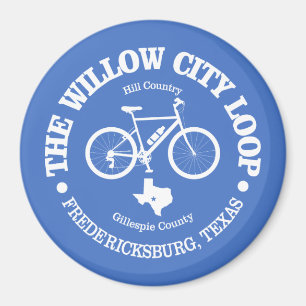 Willow City Loop (cykling) Magnet