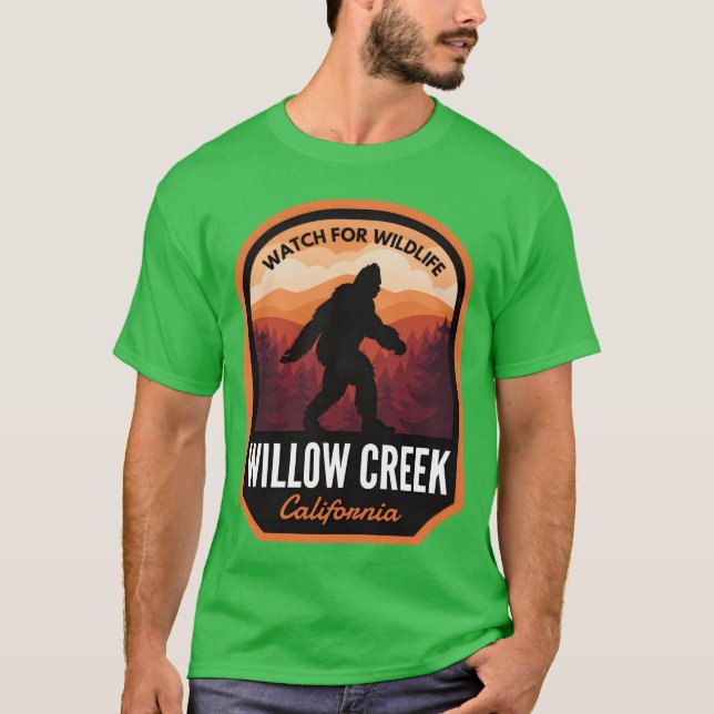 Willow Creek California gift T Shirt (Framsida)