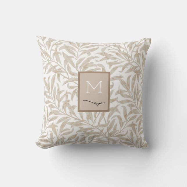Willow Foliage ⎢ Monogram Dekorativ kudde (Framsida)