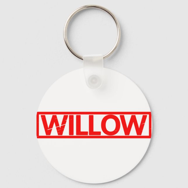Willow Frimärke Nyckelring (Framsida)