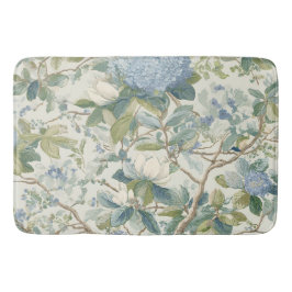 Willow Little Magnolia Wallpaper Floral Coastal  Badrumsmatta