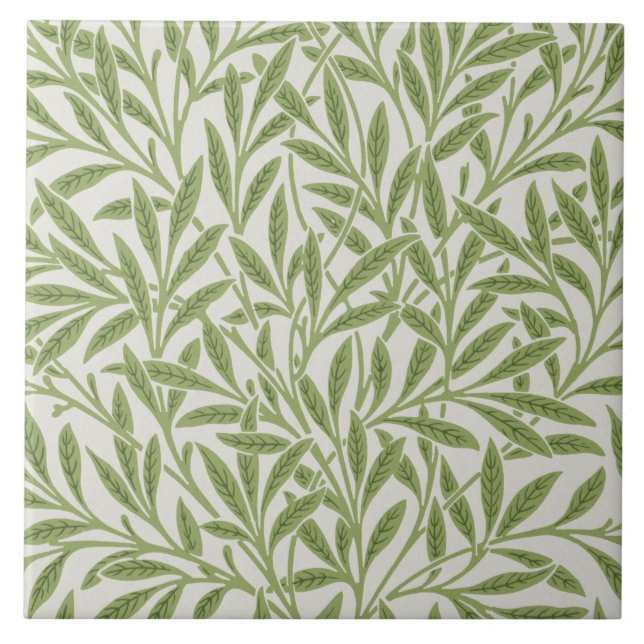 Willow Mönster, William Morris Kakelplatta (Framsidan)