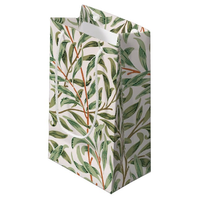 Willow Mönster, William Morris Small Gift Bag (Framsidan Vinklad)