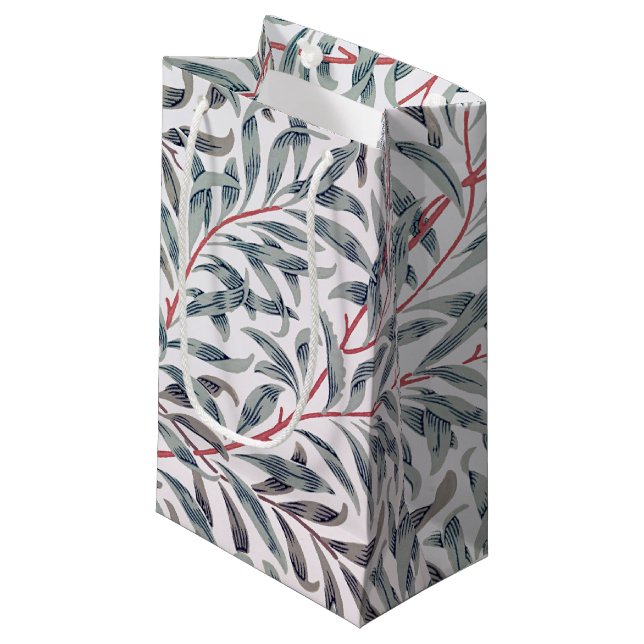 Willow Mönster, William Morris Small Gift Bag (Framsidan Vinklad)