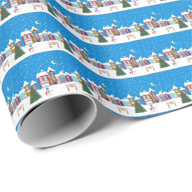Willow Nook vid jul Presentpapper (Rullad Hörn)