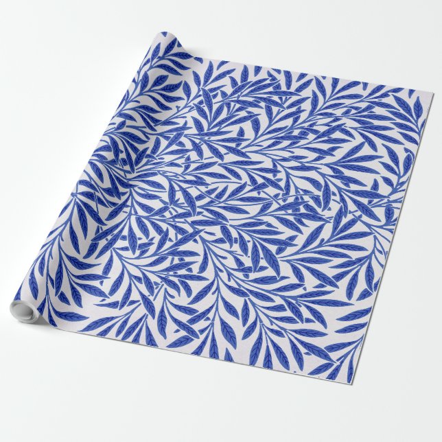 Willow Pattern, William Morris presentpapper (Utrullad)