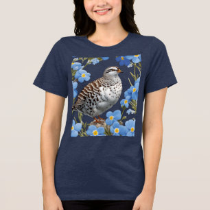 Willow Ptarmigan och Alaska Glöm-Me-Nots T Shirt
