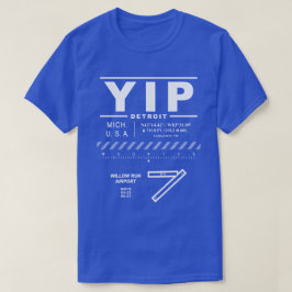 Willow Run Airport YIP T Shirt