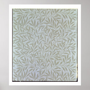 Willow tapet design, 1874 poster