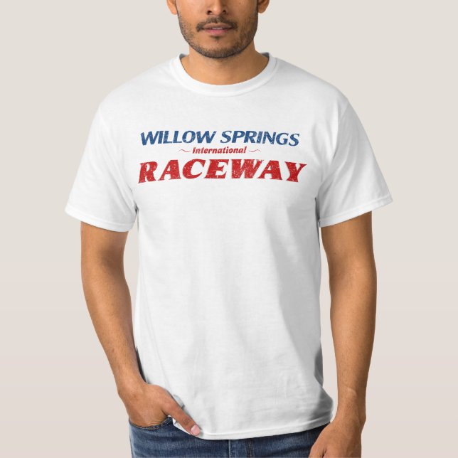 Willow Vår Internationell Raceway Logotyp T Shirt (Framsida)