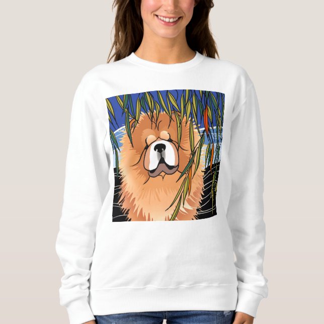 WILLOW VIND - Chow white shirts välj stil T Shirt (Framsida)
