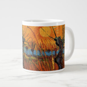 Willows at Sunset av Vincent van Gogh Jumbo Mugg