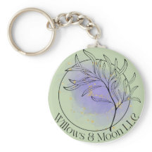 Willows & Måne Logotyp Keychain