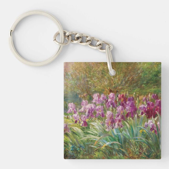 Willows och Irises by a Bäck (Framsidan)