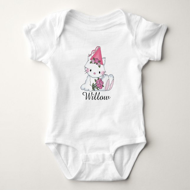 Willow's Personlig Baby Gifts Tee (Framsida)