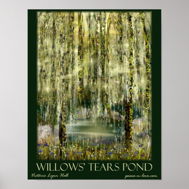 Willows' Tårar Pond Poster (Framsidan)
