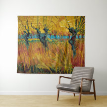 Willows vid Sunset | Van Gogh |