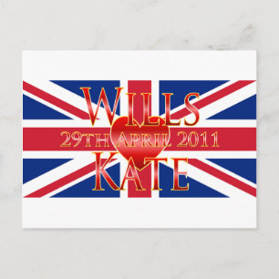 Wills & Kate Vykort