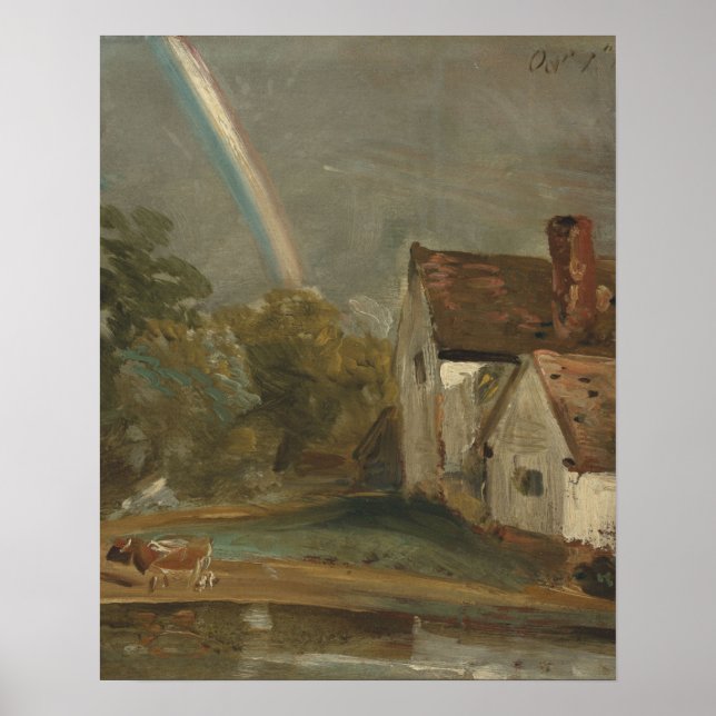 Willy Lotts stuga med regnbåge Poster (Framsidan)