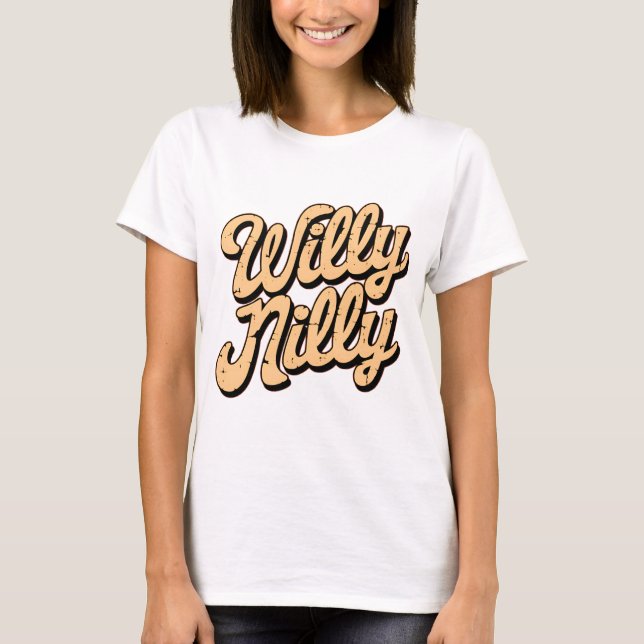 Willy nilly t shirt (Framsida)