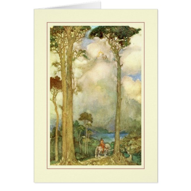 Willy Pogany Hälsningskort (Framsidan)