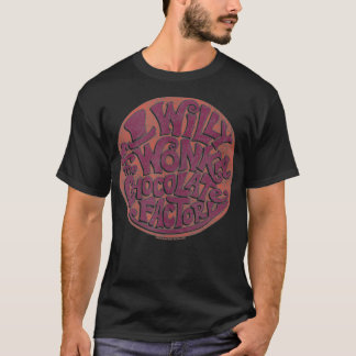 Willy Wonka and the Chocolate Factory Circle Logo T Shirt
