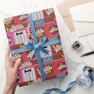 Willy Wonka Candy Mönster Presentpapper