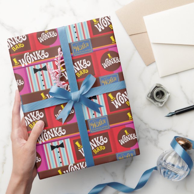 Willy Wonka Candy Mönster Presentpapper (Gifting)