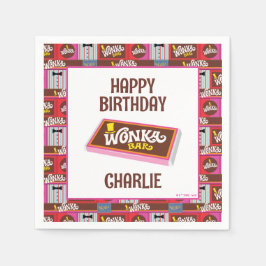 Willy Wonka & Chocolate Factory Birthday Pappersservett