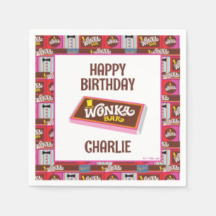 Willy Wonka & Chocolate Factory Birthday Pappersservett