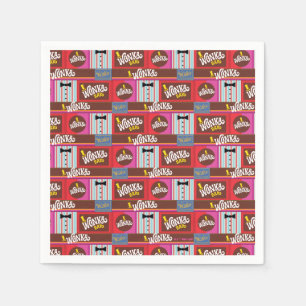 Willy Wonka & Chocolate Factory Birthday Pappersservett