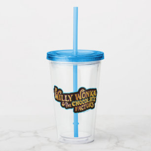 Willy Wonka & Chocolate Factory Logotyp Take Away Mugg