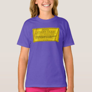 Willy Wonka Golden Biljett T Shirt