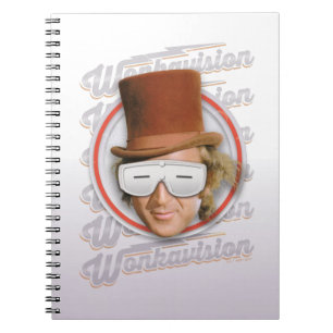 Willy Wonka i Wonkavision Goggles Anteckningsbok